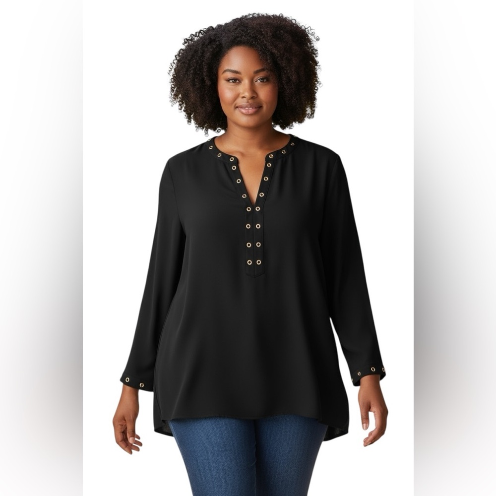 🆕 Chico’s business casual corp core long sleeve shirt